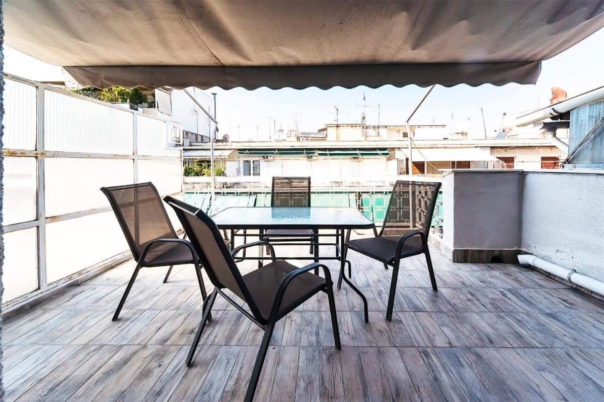 Topfloor Central Apt With Urban Views,3' To Metro Athens Exterior photo